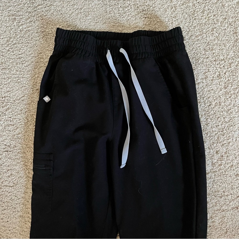 High waist Black Figs Scrub Pants